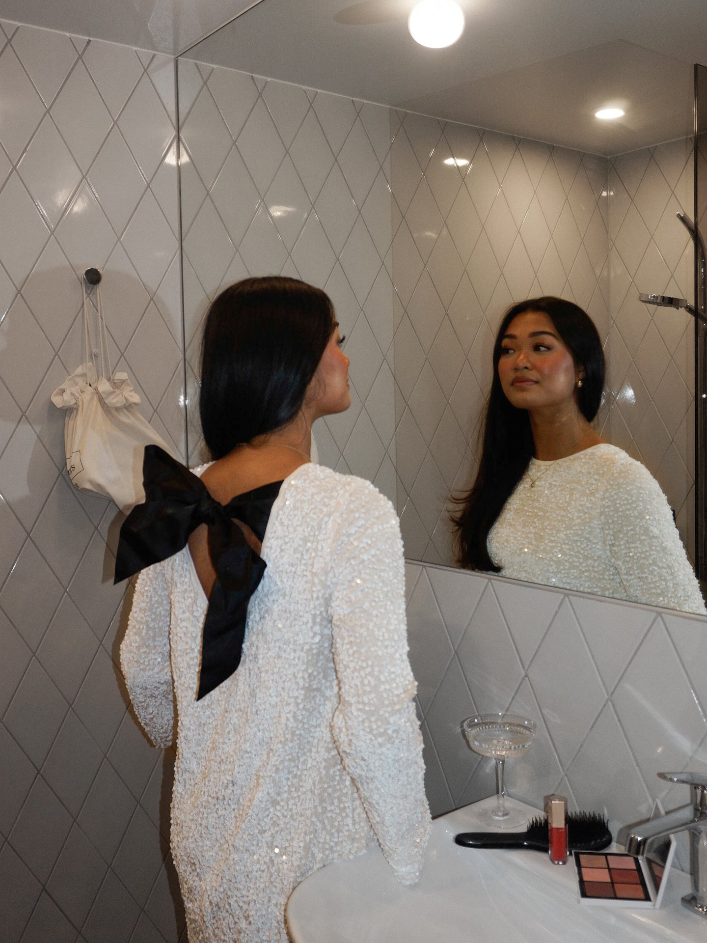 ONLANIKA Short Dress - Hvit (PRE-ORDER)